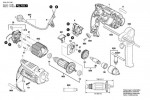 Bosch 3 601 B17 070 GSB 13 Percussion Drill Spare Parts